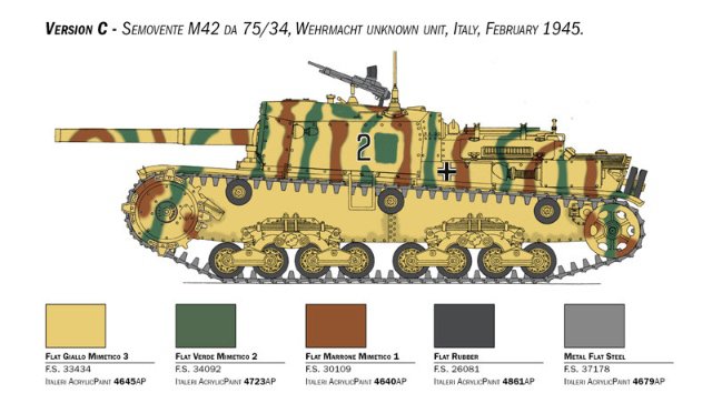 Semovente M42 da 75/34 (Italeri 1:35)