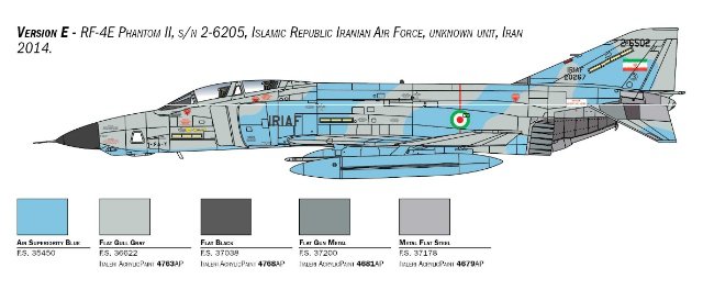 RF-4E Phantom (Italeri 1:48)