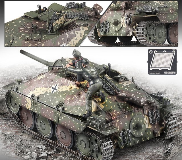 Jagdpanzer 38t Hetzer late version (Academy 1:35)