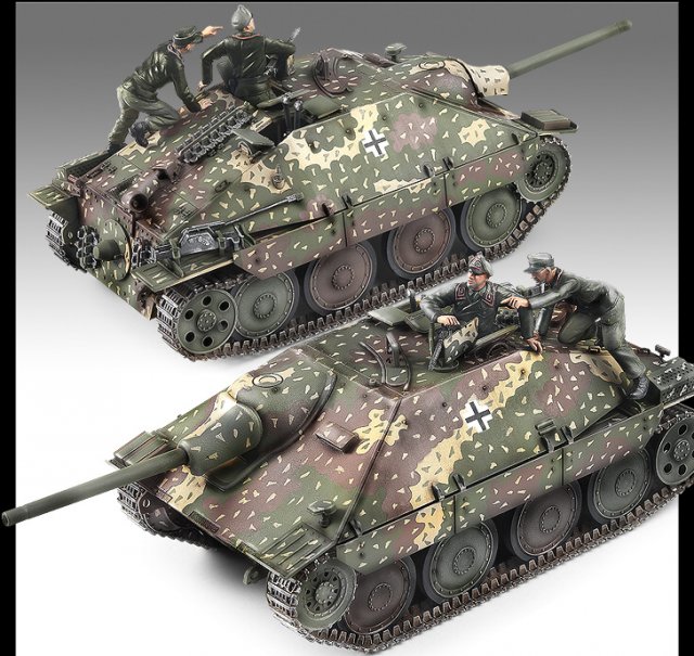 Jagdpanzer 38t Hetzer late version (Academy 1:35)