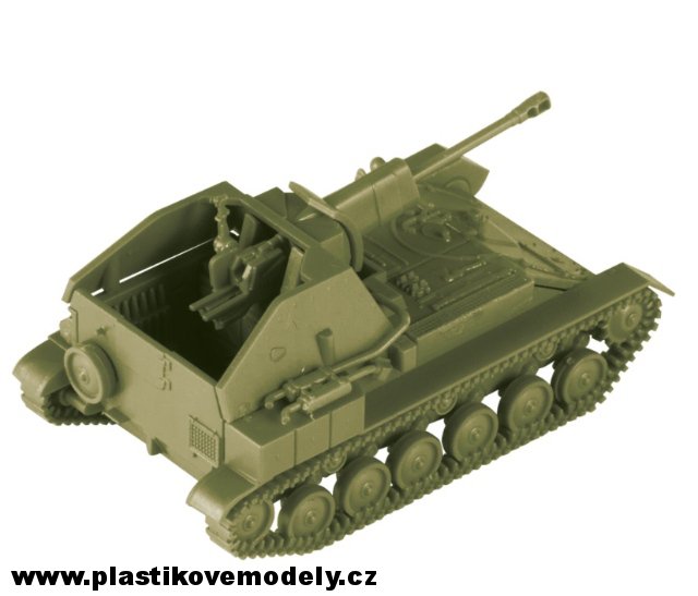 SU-76M Soviet S.P.Gun (Zvezda 1:100) > 1:100