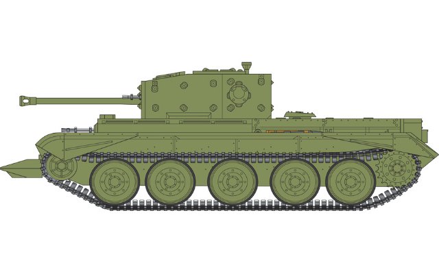Cromwell Mk.IV Cruiser Tank (Airfix 1:76) 