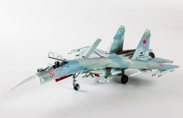Letadlo SU-27SM (Zvezda 1:72)