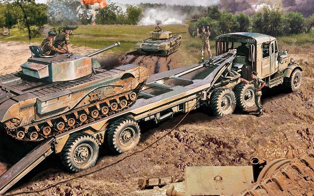 Scammell Tank Transporter (Airfix 1:76) 