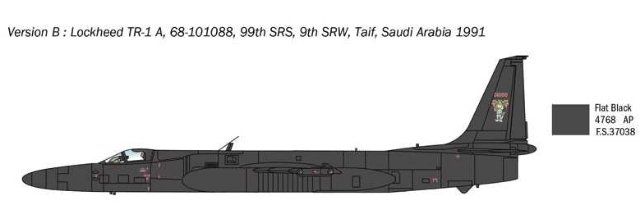 Lockheed TR-1A-B (Italeri 1:48)