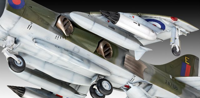 Gift-Set letadlo Harrier GR.1 (Revell 1:32)