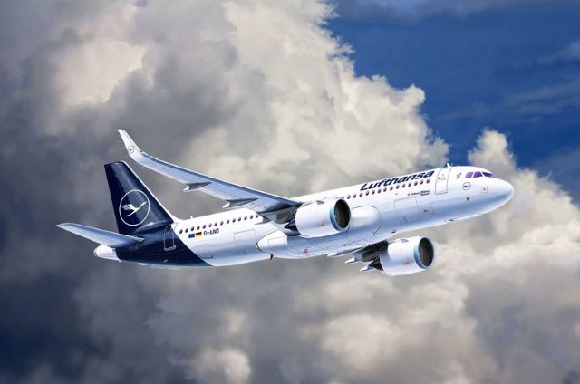Airbus A320 Neo Lufthansa New Livery (1:144)