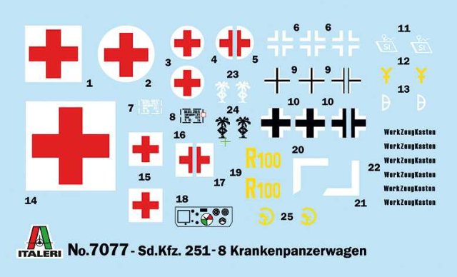 Sd.Kfz. 251/8 Ambulance (Italeri 1:72)