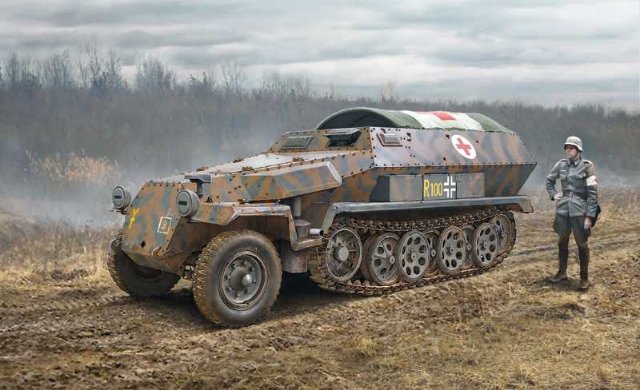 Sd.Kfz. 251/8 Ambulance (Italeri 1:72)