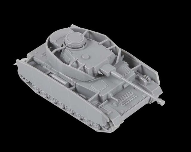 Tank Panzer IV Ausf.H (Zvezda 1:100) > 1:100