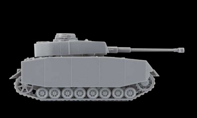 Tank Panzer IV Ausf.H (Zvezda 1:100) > 1:100