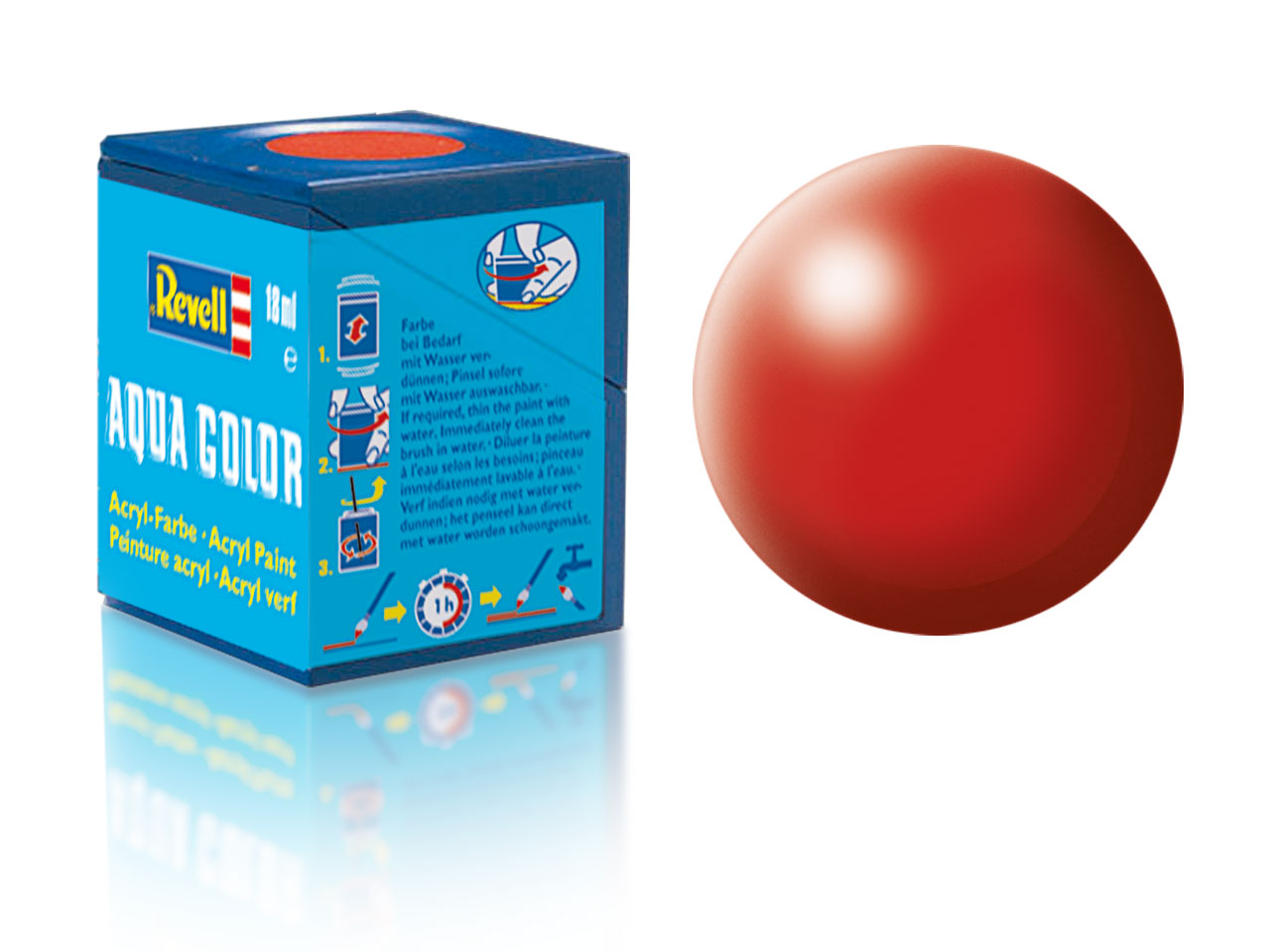 36330 - AQ Ohnivě červená 18ml (Fiery Red) 330 