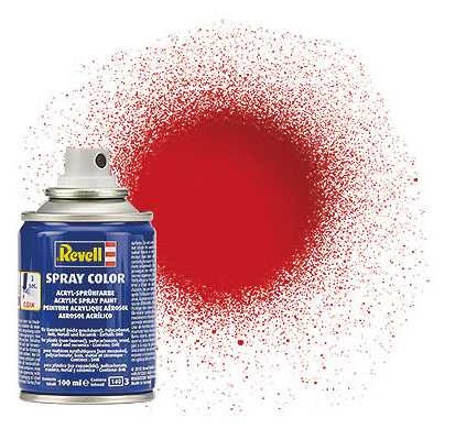 Barva ve spreji - 34131 leská ohnivě rudá (fiery red gloss)(Revell 100ml) l