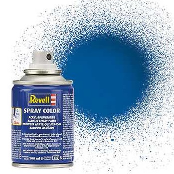 34152 - Barva ve spreji lesklá modrá (blue gloss)(Revell 100ml)