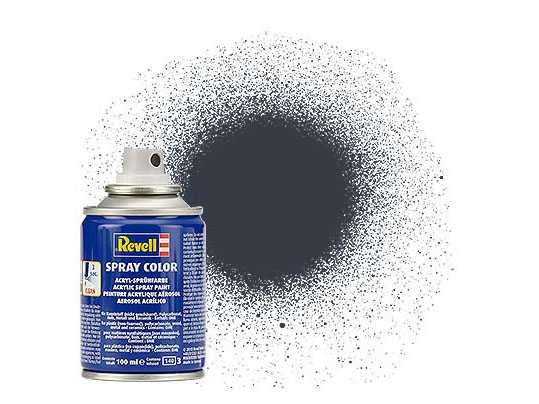 Barva ve spreji - 34178 matná tankově šedá (tank grey mat)(Revell 100ml) 