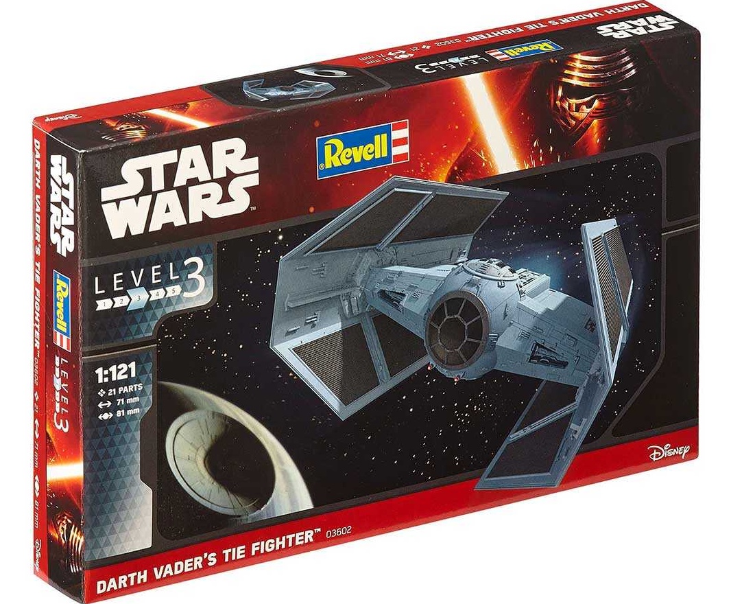 03602 - Star Wars Dath Vader´s TIE Fighter (Revell 1:121)