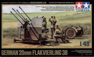 German 20mm Flakvierling 38 (Tamiya 1:48)