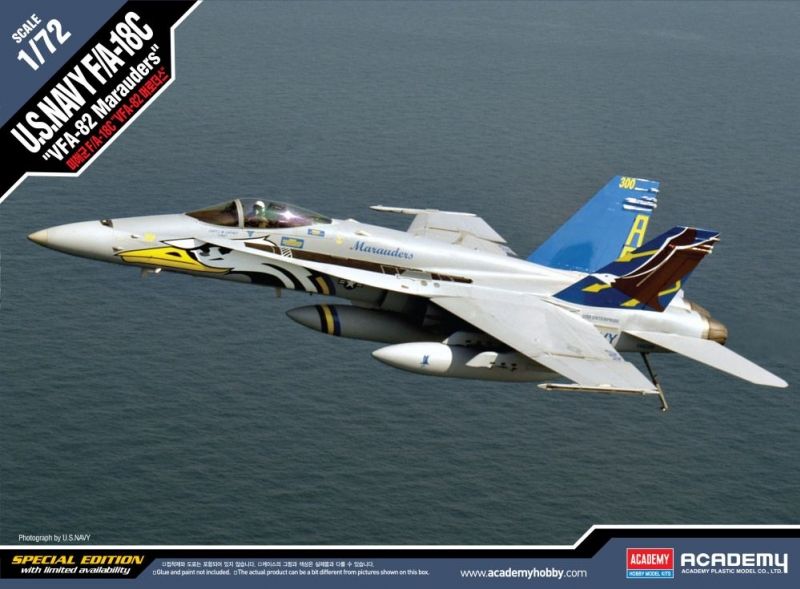 F-A-18C U.S NAVY VFA-82 (Academy 1:72)