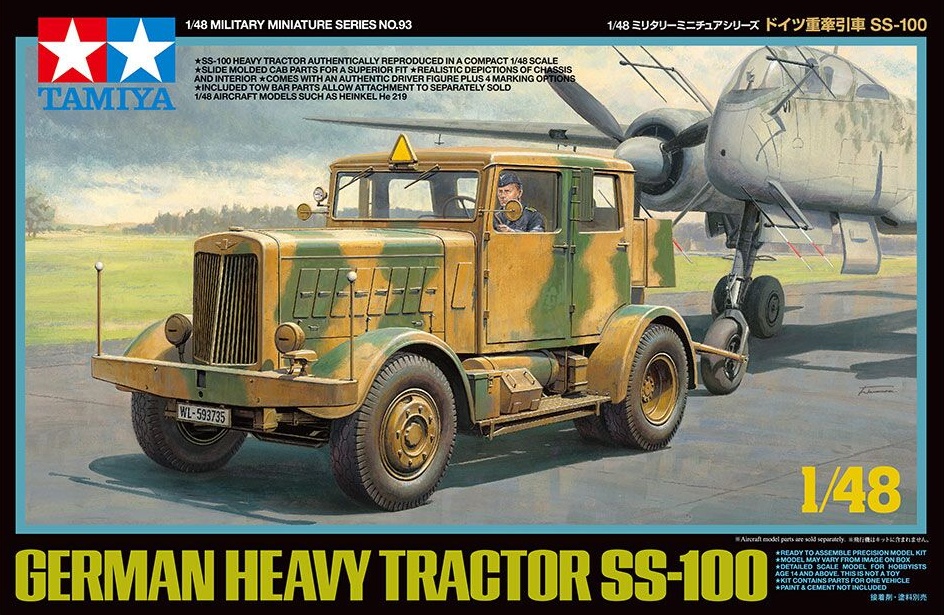 Heavy Tractor SS-100 (Tamiya 1:48)