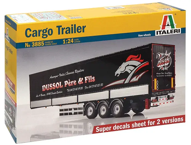 CARGO TRAILER (Italeri 1:24) 