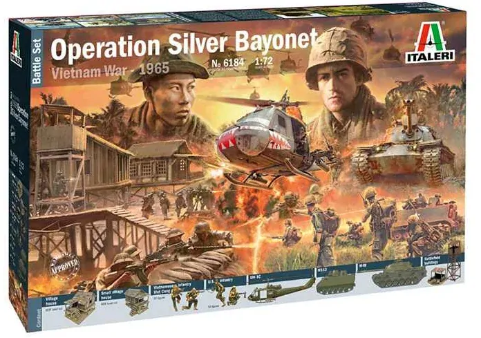 Diorama - Operation Silver Bayonet - Vietnam War 1965 (Italeri 1:72)