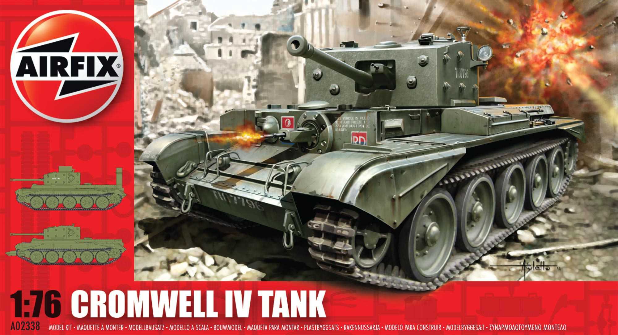 Cromwell Mk.IV Cruiser Tank (Airfix 1:76) 