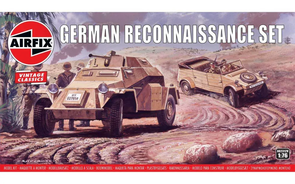 German Reconnaisance Set (Airfix 1:76)