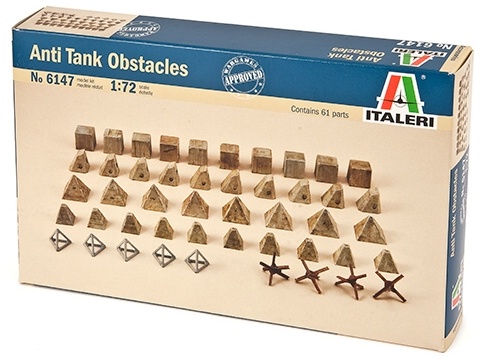 Anti tank obstacles (Italeri 1:72)
