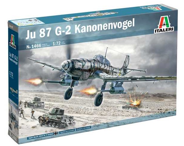 Ju-87 G-2 Kanonenvogel (Italeri 1:72)
