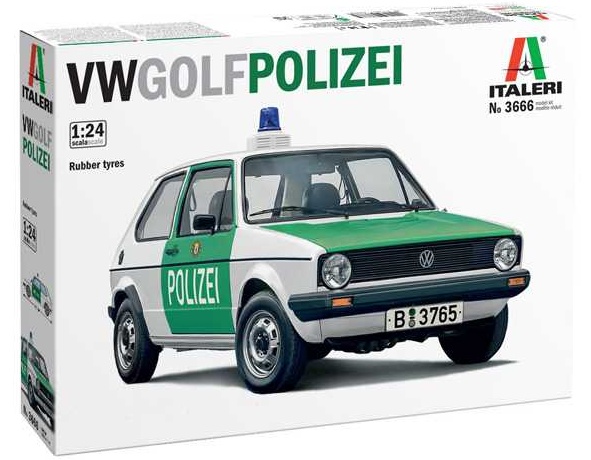 VW Golf "POLIZEI" (Italeril 1:24)