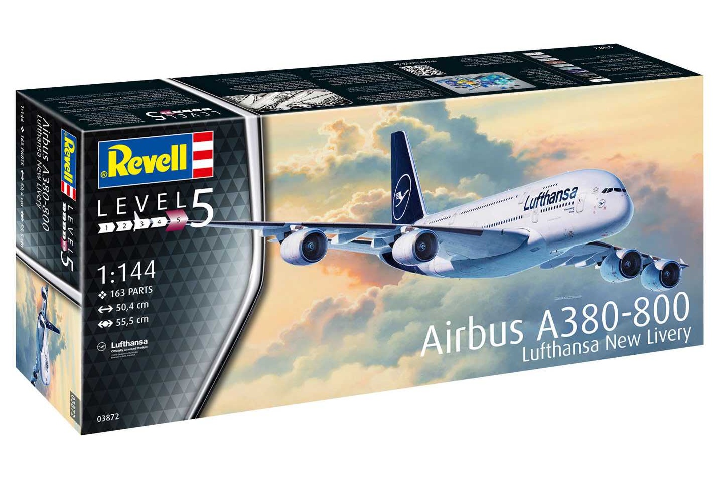 Airbus A380-800 Lufthansa New Livery (Revell 1:144)