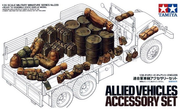 Allied Vehicles Accesory (Tamiya 1:35)