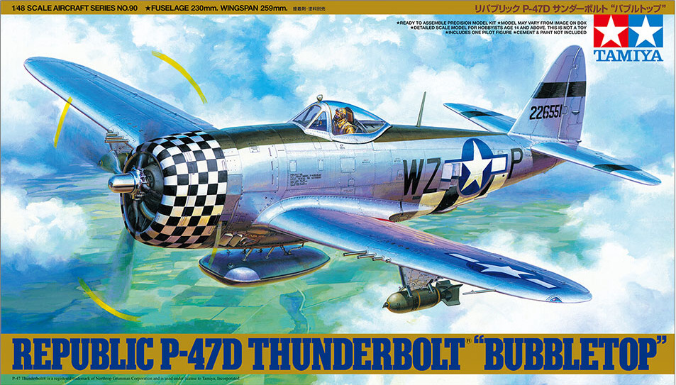 P-47D Thunderbolt Bubbletop (Tamiya 1:48)