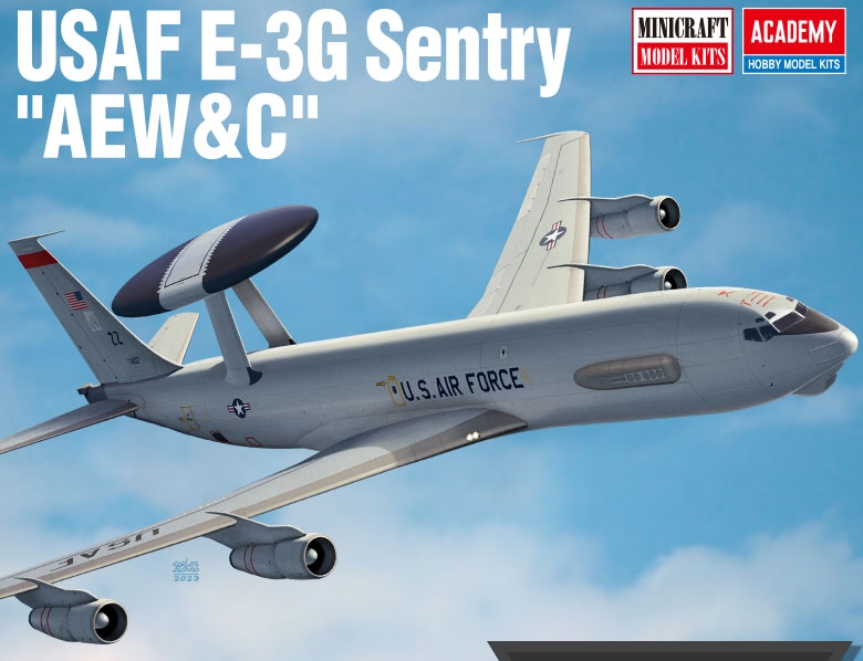 USAF E-3G Sentry"AEW&C" (Academy 1:144)