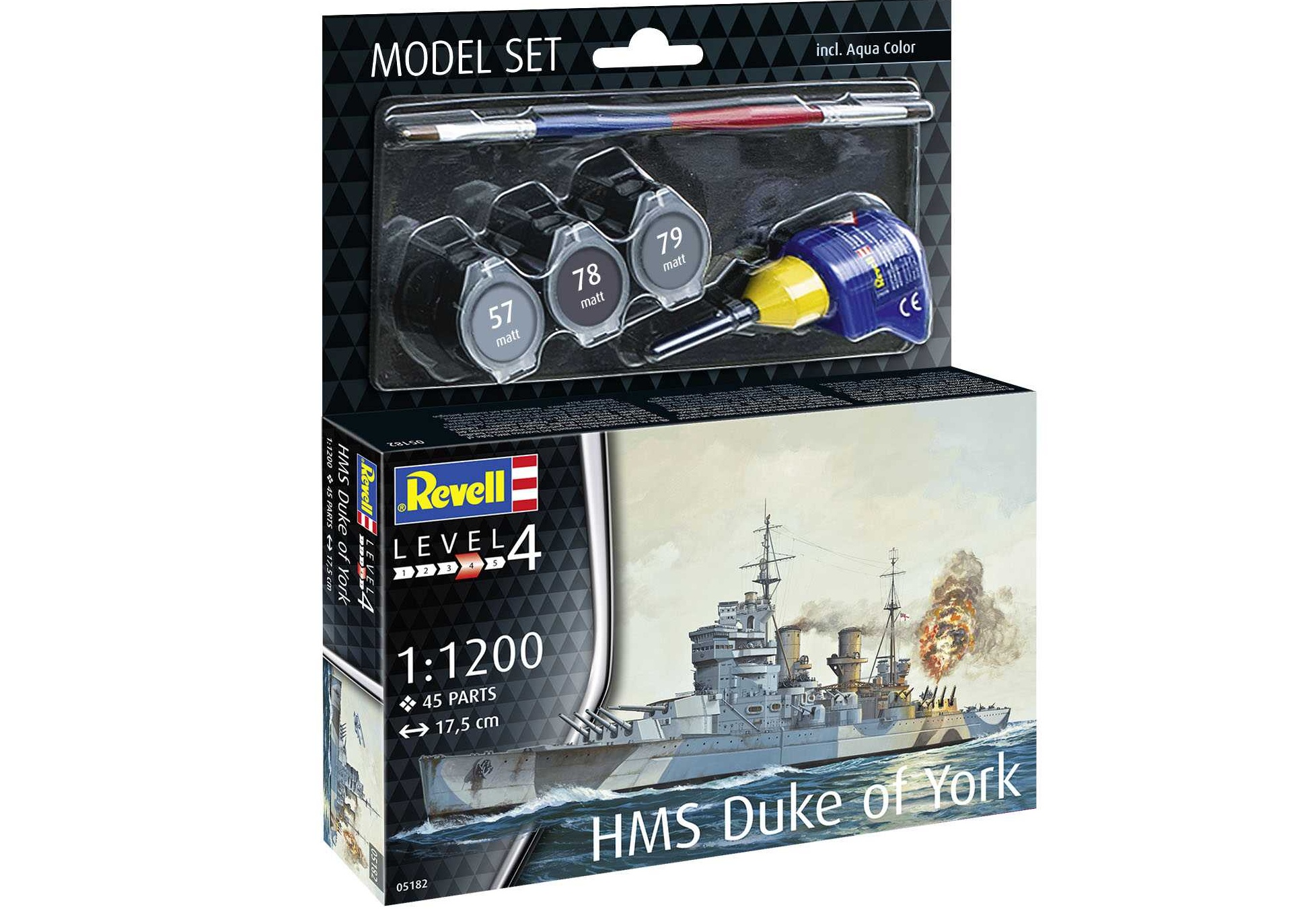 Set Battleship HMS Duke of York (Revell 1:1200)
