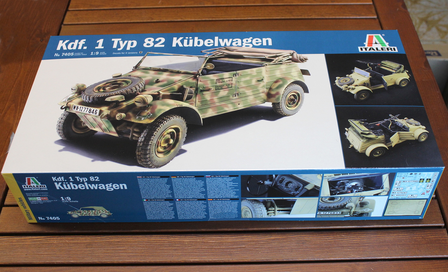 Kdf.1 Typ 82 Kübelwagen (Italeri 1:9)