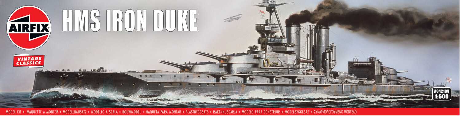 HMS Iron Duke (Airfix 1:600)