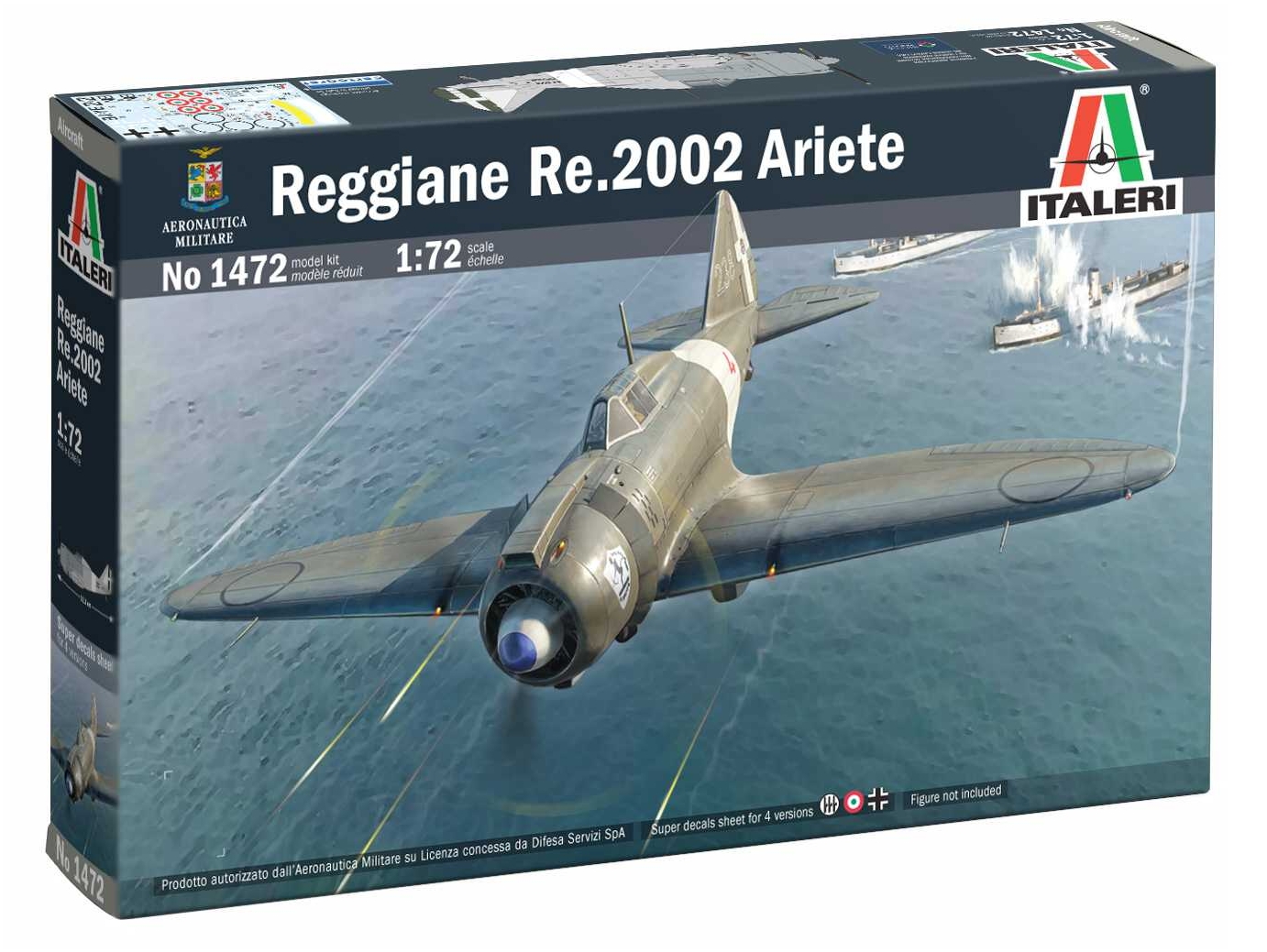 Reggiane Re.2002 Ariete (Italeri 1:72)
