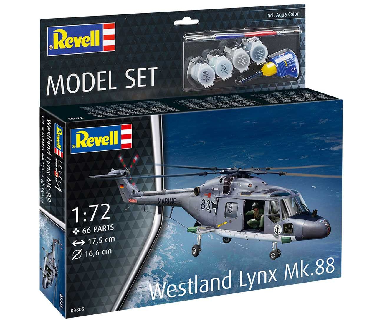 Set vrtulníku Westland Lynx (Revell 1:72)