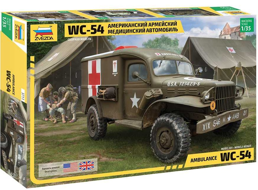 Dodge WC-54 Ambulance (Zvezda 1:35)