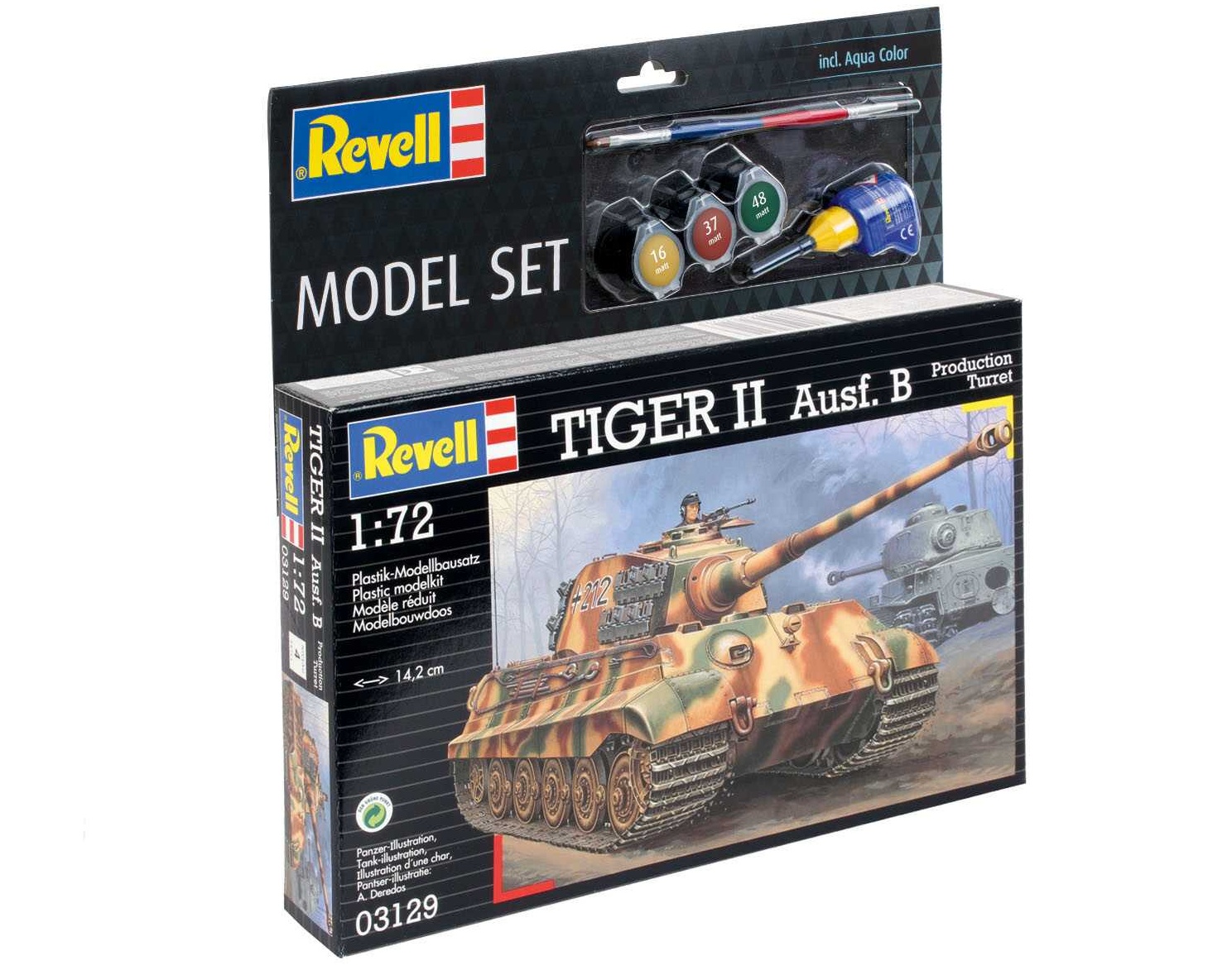 Set - Tiger II Ausf. B (Revell 1:72)