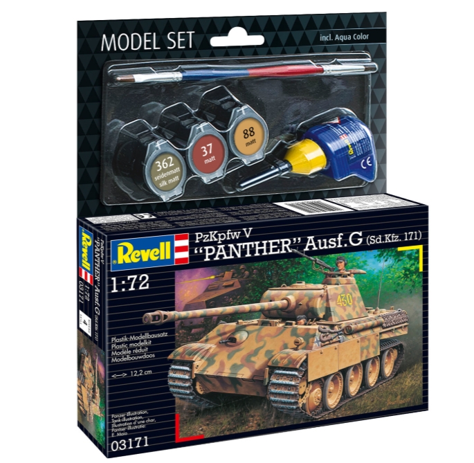 Set - Panther Ausf. G (Sd.Kfz. 171) (1:72)