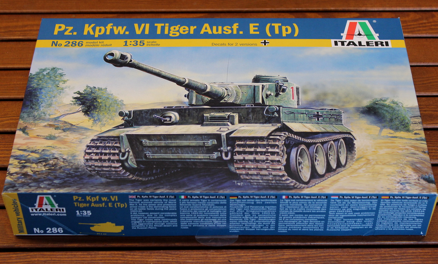 TIGER I AUSF. E-H1 (Italeri 1:35) 