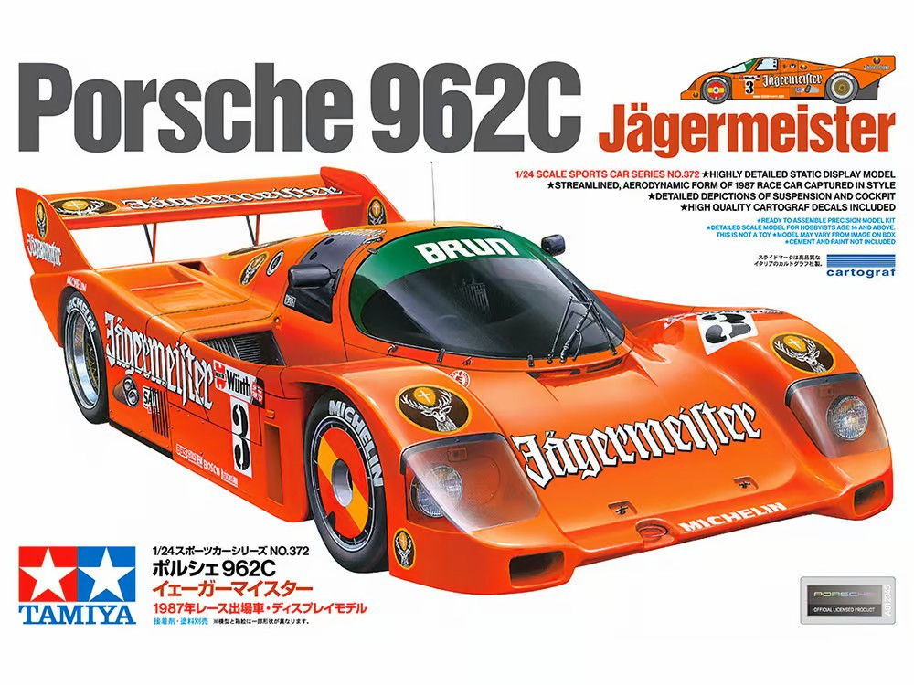 Porsche 962C Jaeger (Tamiya 1:24)