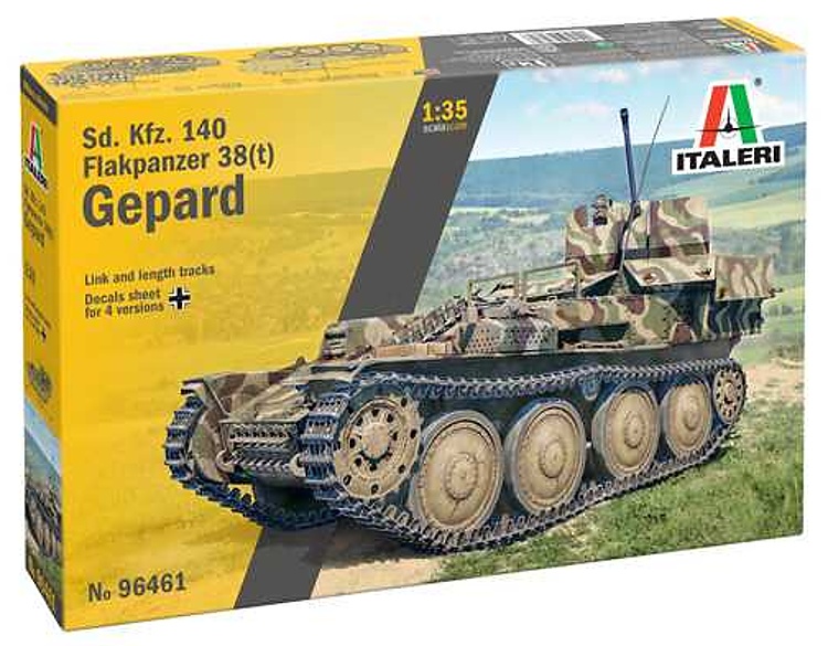 Sd. Kfz. 140 Flankpanzer 38 Gepard (1:35)