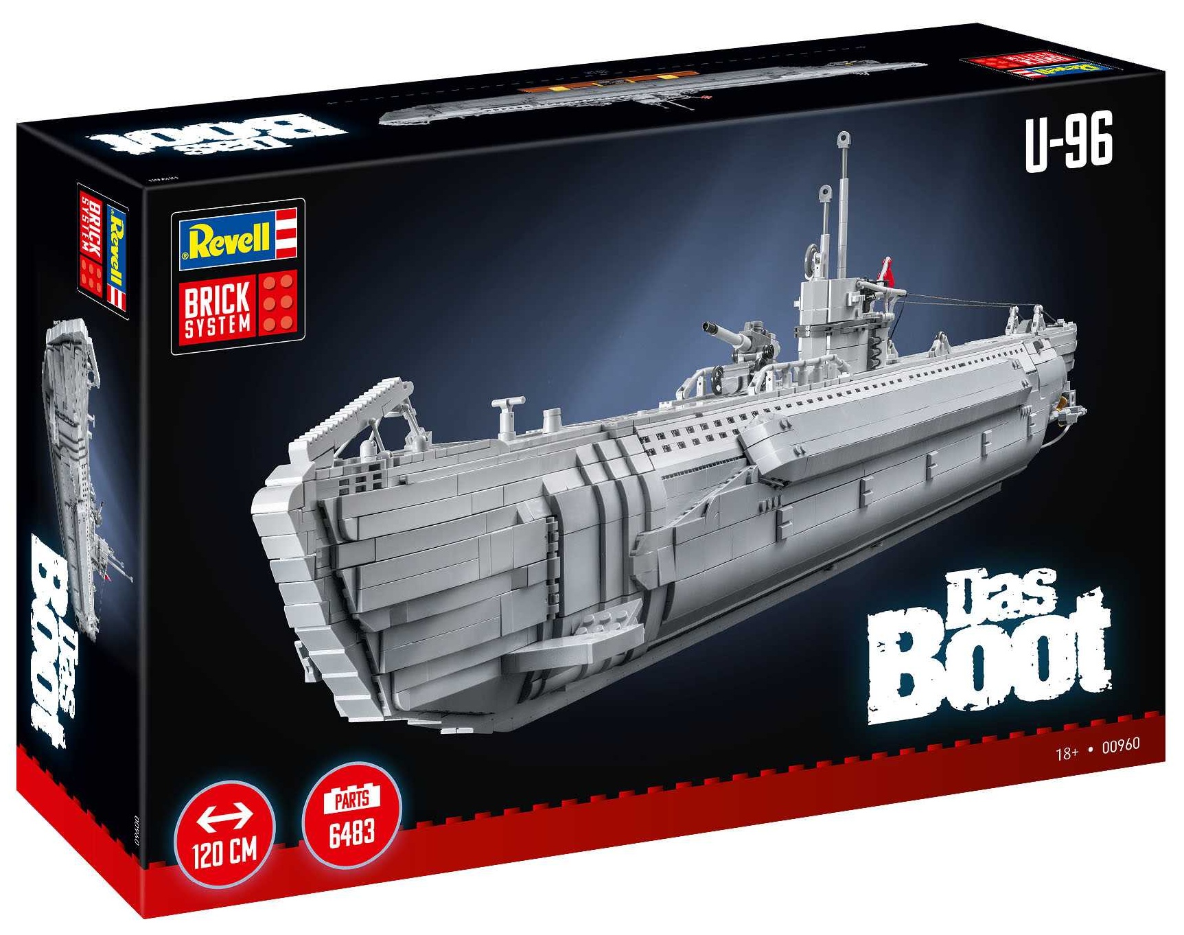 Brick System REVELL - German Submarine U-96 (1:56)