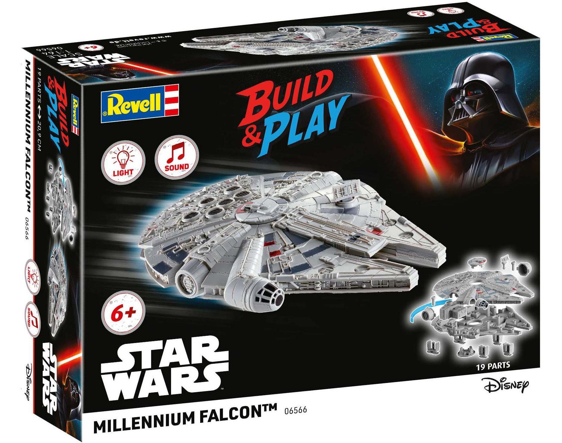 Build & Play SW - Millennium Falcon (1:164)