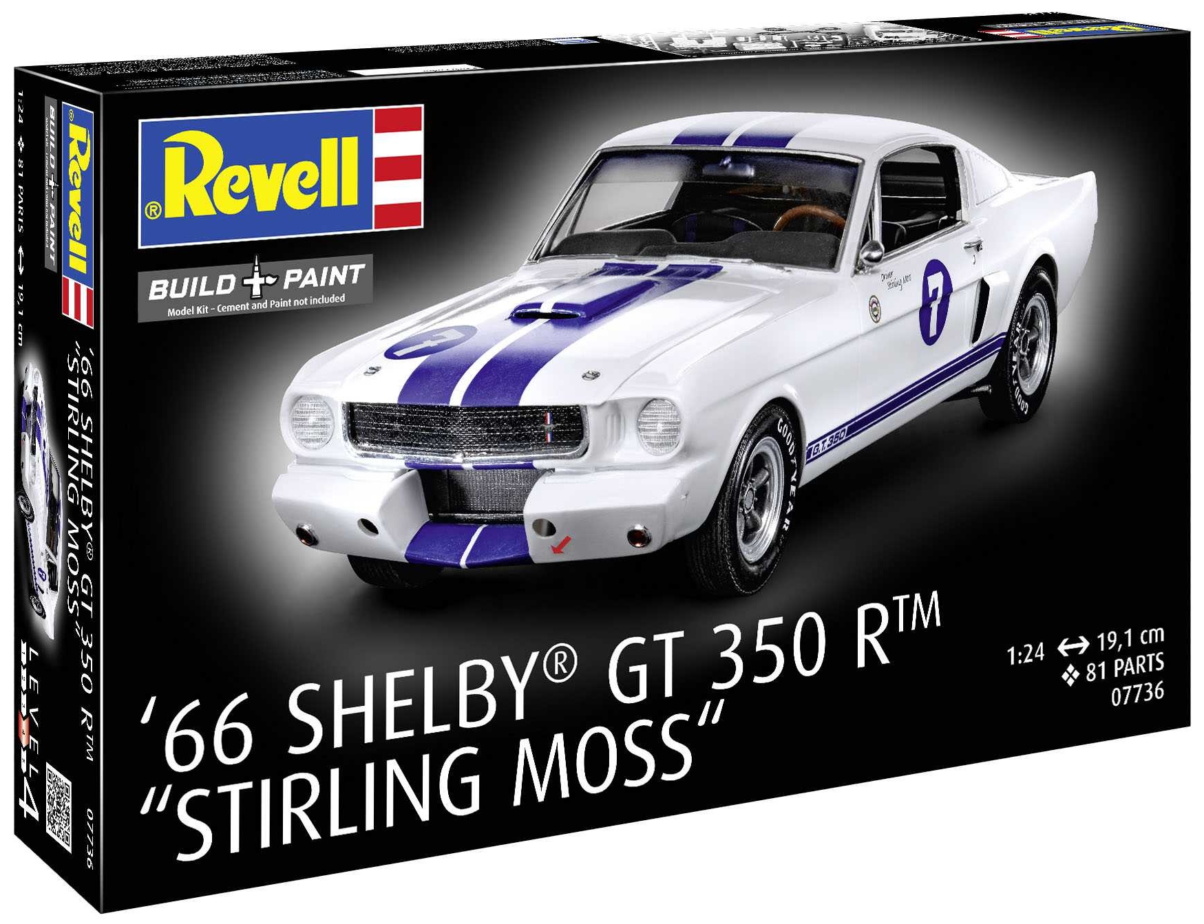 1966 Shelby GT 350 R "Stirling Moss" (1:24)