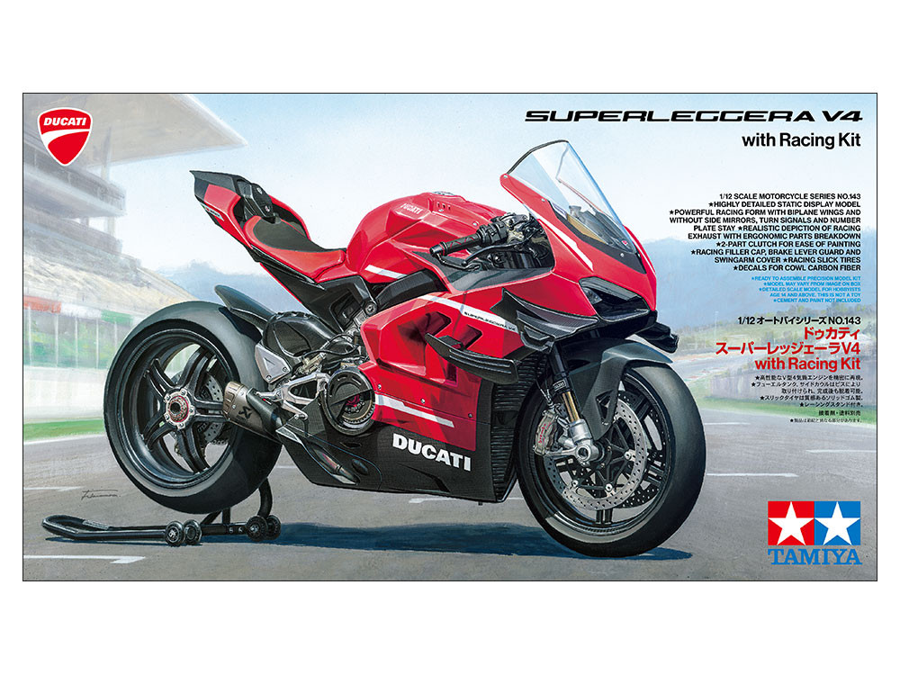 Ducati Superleggera V4 with Racing Kit 1:12