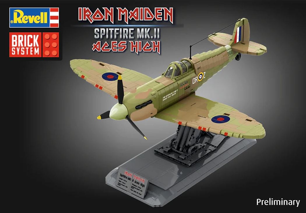 Iron Maiden Spitfire MK.II Aces High